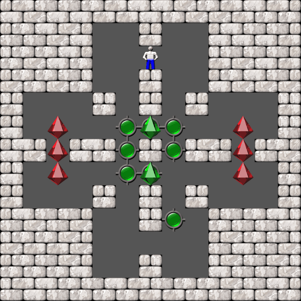 Сокобан More Bugs collections уровень 71